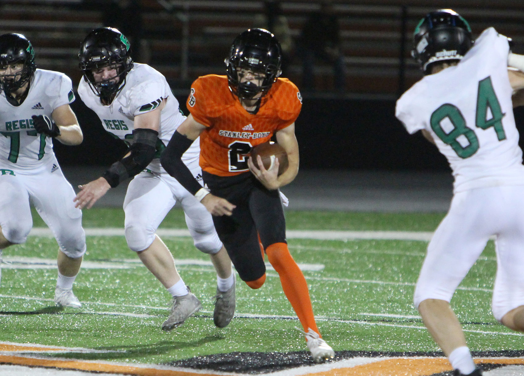 Eau Claire Regis at Stanley-Boyd football 10-8-21